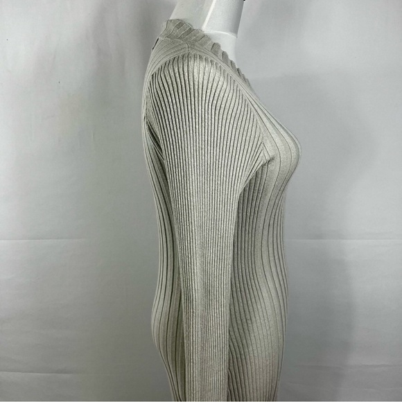VEDA Grey Figgy Sweater Dress Size L - Picture 13 of 16